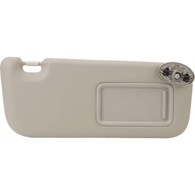 Pare-soleil PU Beige Pare-soleil Miroir avec Miroir de Maquillage Remplacement pour Toyota Corolla 2007 à 2013 Right