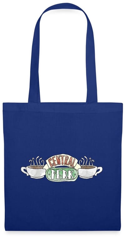 Friends Central Perk Logo Sketch Tas Van Stof Schoudertas