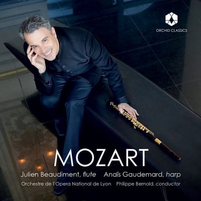 Julien Beaudiment, Anaïs Gaudemand, Orchestre Et Choeurs De L'opera De Lyon - Mozart: Concerto For Flute And Harp - Andante In C (CD)