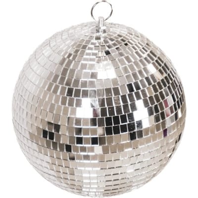 Housevitamin - Kerstversiering - Kersthanger - Discobal - Foam - Zilver - 20x20x20cm
