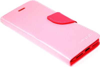 Kunstleren hoesje rozerood Geschikt voor iPhone SE (2022/ 2020)/ 8/ 7