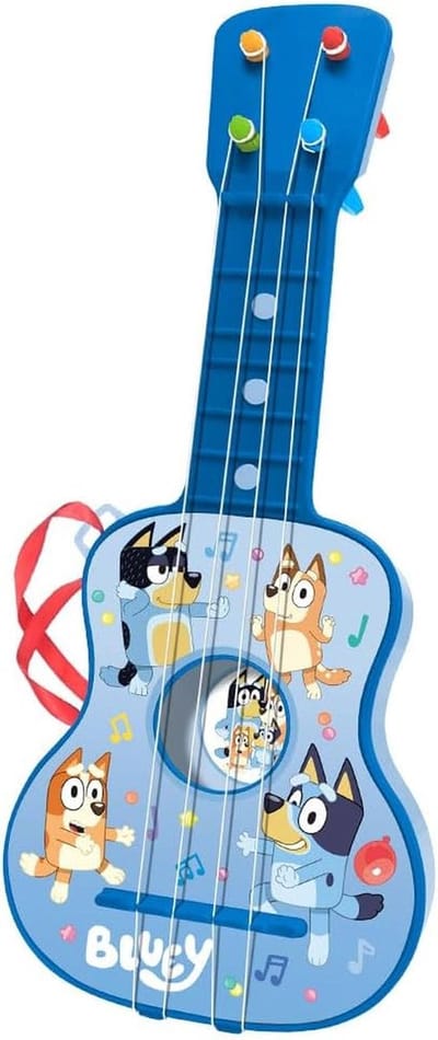 Speelgoedinstrument Gitaar - Muziek Speelgoed - Muziek Maken - Echte Gitaar Vorm