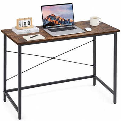 Lina® Bureau - Computertafel - Bureautafel - Computerbureau - Vintage Hoekbureau -100x45x75cm