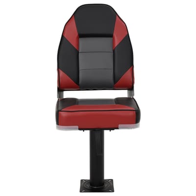 vidaXL - 4-delige - Bootstoelenset - met - hoge - rugleuning - inklapbaar