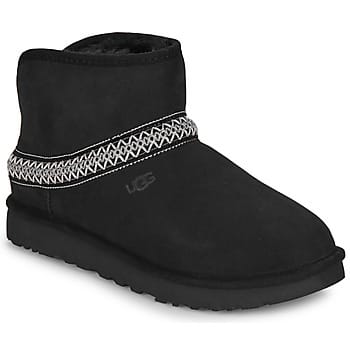 UGG Classic Mini Crescent 1158262-BLK, Vrouwen, Zwart, Laarzen, maat: 36