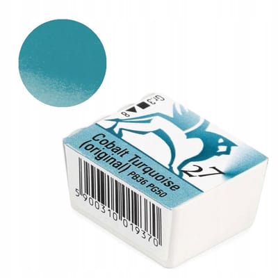 Reness Aquarel Verf - Kobalt Turquoise (Halve Pan)