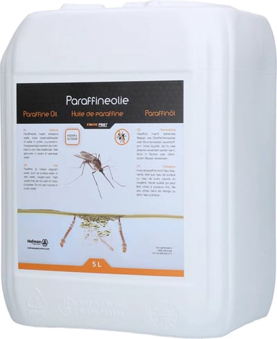 Knock Pest Control Paraffine Olie 5 L - Ongediertewering - Muggen - Muggenlarven - Paraffineolie