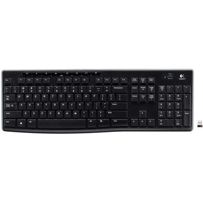 Logitech K270 - Draadloos Toetsenbord - Qwerty ISO - Zwart