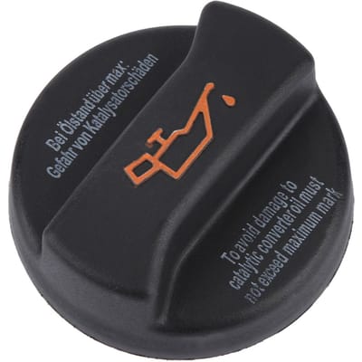 Motorolie Vuldop Brandstofvuldop Tankdeksel voor A3 A4 A6 A8 black