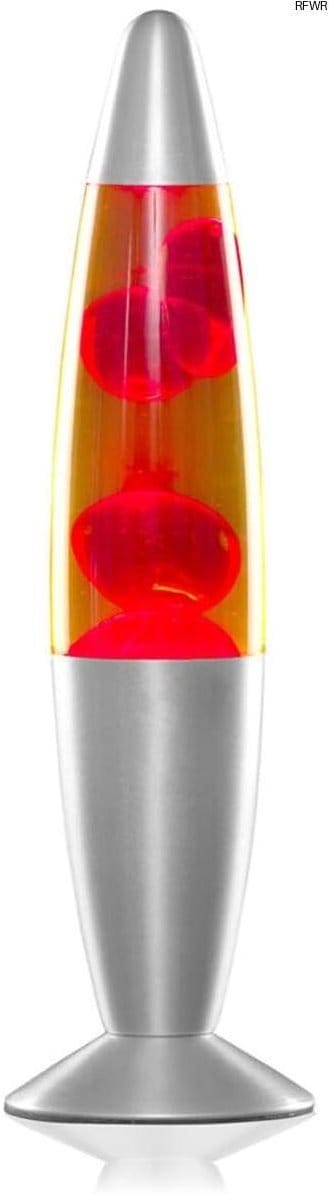 RFWR® Lavalamp voor ontspanning en ambiance, geschikt voor slaapkamer en woonkamer, met extra lamp en moderne uitstraling