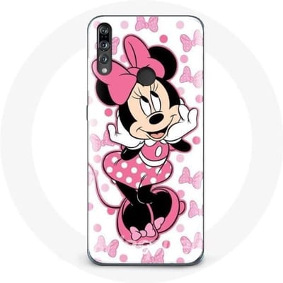 Coque - Minnie Mouse - Huawei P30 Lite - Souple - Dessin animé mignon - Rose rose