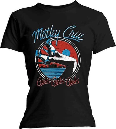 Motley Crue - Heels V.3. Dames T-shirt - L - Zwart