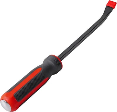 Koevoet - Breekijzer Wrikijzer - Kasten Plaatsen - Schokbestendige Handgreep - 30 Cm - Grijs