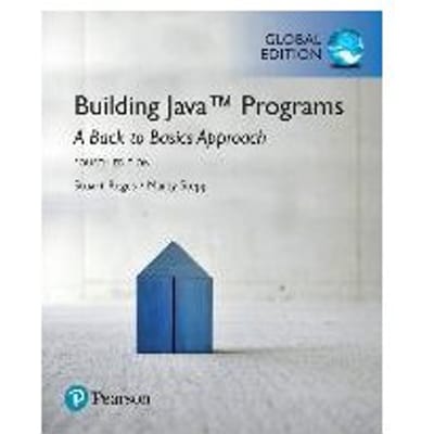Building Java Programs: A Back To Basics Approach, Global Edition - Reges, Stuart