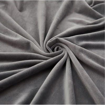 Gezellige Woning Velours Kussensloop Effen Auto Bank Zacht Kussenhoes Eenvoudige Kleur Kantoor Eenvoudige Kussensloop Decoreren Duurzaam Materiaal 45x45cm 1PC lichtgrijze kleur