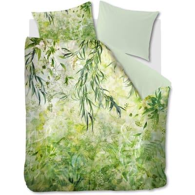 Kardol Giverny dekbedovertrek - Tweepersoons - 200x200/220 - Groen