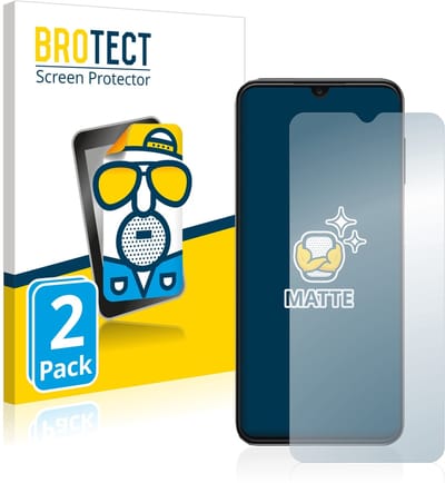 BROTECT - Screenprotector voor Samsung Galaxy A13 2.0 - Folie Beschermfolie matte 2 Stuks