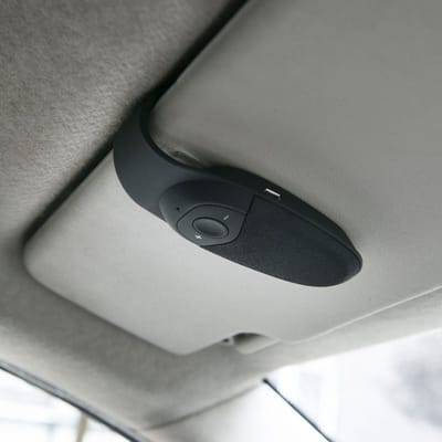 Bluetooth Carkit, Zwart - Kunststof - Celly
