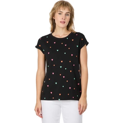 Dames-T-shirt met opdruk Ragwear Diona