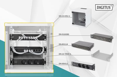 DIGITUS DN-10-SET-1 - 6U - Network Bundle Set