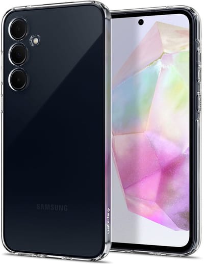 Spigen Crystal Flex - Hoesje Geschikt voor Samsung Galaxy A35 - Back Cover TPU - Transparant