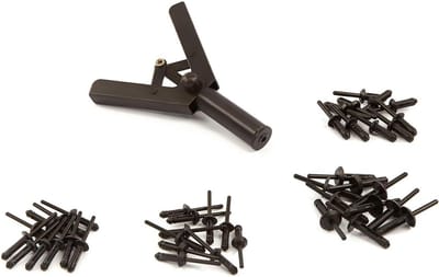 Popnageltang set - Klinknagel tang - Materiaal bevestigen - Inclusief 40 popnagels - Verschillende maten - Niet gespecificeerd