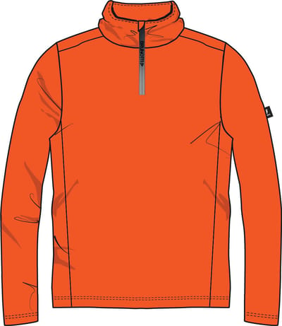 Brunotti - Heros Men Fleece | Punch Orange - L