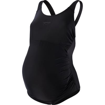 Speedo Maternity Fitness 1 Piece Zwart Dames Sportbadpak - Maat S
