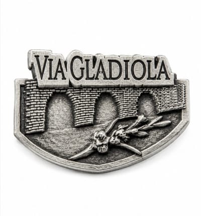 Pin / speld 4Daagse Nijmegen - Via Gladiola - tin - Vierdaagse