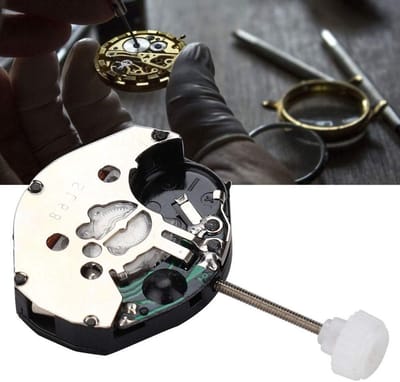5 x Quartz Uurwerk Onderdelen voor Reparatie, Accessoires voor Horlogemakers en DIY Projecten