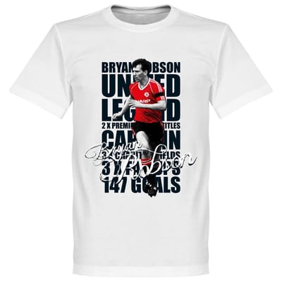 Bryan Robson Legend T-Shirt - XXL
