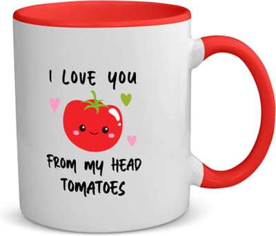 Akyol - relatie cadeau - koffiemok - theemok - rood - Liefde - relatie - jubileum cadeau - love geschenk - gift - valentijn cadeautje voor hem en haar - cadeau voor mannen en vrouwen - valentijnsdag cadeau - valentijn cadeautje love - 350 ML inhoud