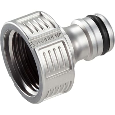 GARDENA Premium Kraanstuk - Voor 21 mm (G 1/2'') waterkraan - Met 26,5 mm (G 3/4") draad