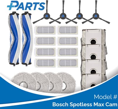 Bosch Spotless Max Cam Onderhoudsset (Plus.Parts® alternatief voor BHZR-SET)