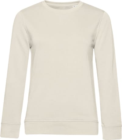 Organic Inspire Crew Neck Sweater Women B&C Collectie Off White maat S