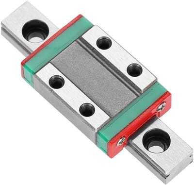 Miniatuur Lineaire Gidsrail 9mm Breed met Glijblok van Lagerstaal - 55mm Lengte, Precisie, Duurzaamheid