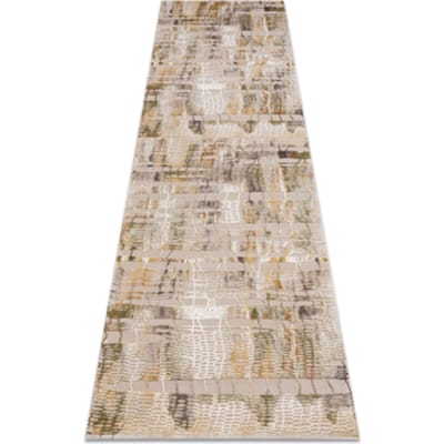 Kleden Rugsx Tapijt, stoep ACRYL VALS 5032 Berkenschors beige 80x300 cm