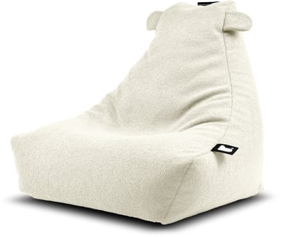 Extreme Lounging - b-bag mini-b teddy - zitzak voor kinderen - voor binnen - zacht & comfortabel - Ivory