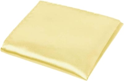 Stijlvolle Pocket Square voor Mannen, 30 cm x 30 cm, Effen Zakdoeken voor Feestelijke Gelegenheden in Diverse Kleuren