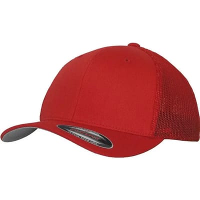 Urban Classics - Mesh Trucker Pet - L/XL - Rood