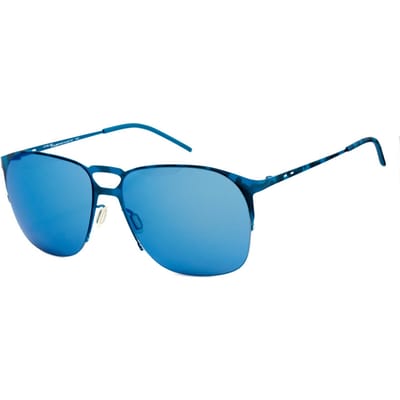 Lunettes ITALIA INDEPENDENT 0211-023-000. Lunettes de soleil, Couleur bleue. Kobieta.