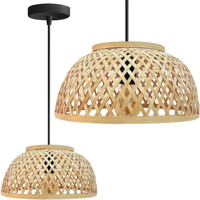 Toolight App1628-1Cp Hanglamp Bruin 16X30X16Cm