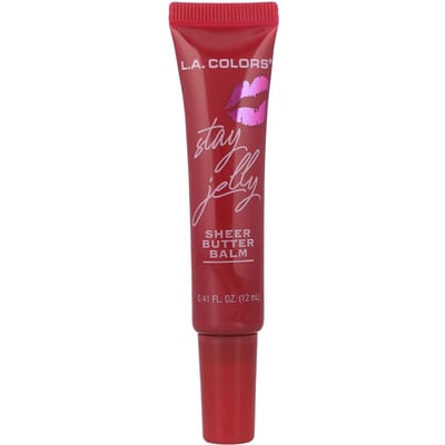 LA. Kleuren, Stay Jelly, Shea Butter Balsem, CLG463 Secret Love, 12ml (0,41 fl oz) brown