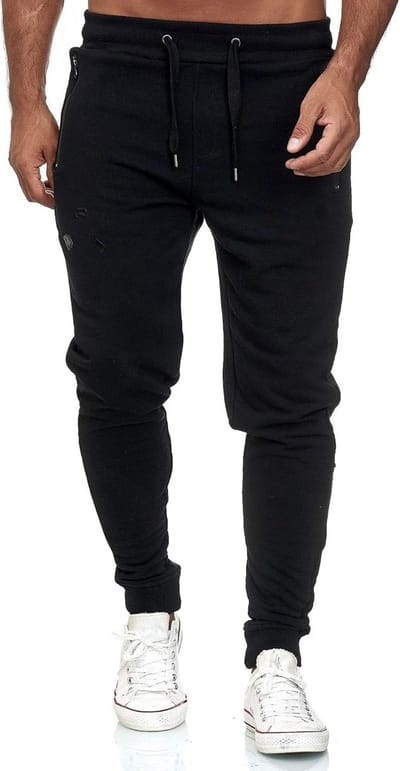 Heren Joggingbroek Slim Fit Katoenmixcomfortabel & Stijlvol