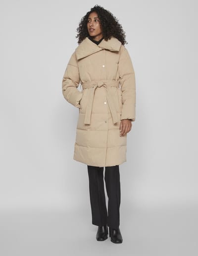 VILA - VISULITANA L/S NEW PADDED COAT/PB - Dames - Buitenjassen