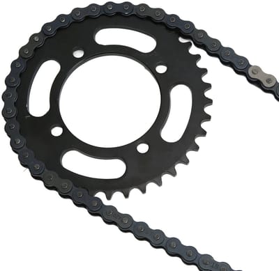 Store_7 - Kettingtandwielset - Voorachtertandwiel 420 - Duurzaam en betrouwbaar - Universeel formaat - Geschikt voor dirt bikes en go-karts - Hoogw...