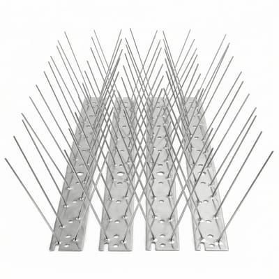 Dailygoody - Duifspikes - Duif Afschrikken - Roestvrij staal - 25 cm - Bescherming Tegen Duiven - Geschikt Voor Daken, Balkons En Serres