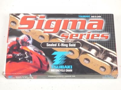 tsubaki transmissieketting voor motorfiets voor quad atv sigma xrg 104 schakels steek 525 nieuw