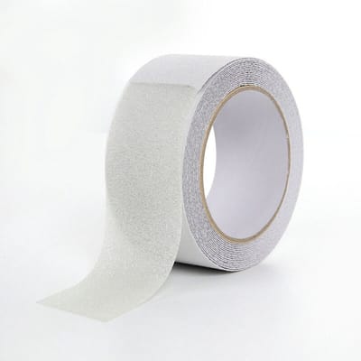 Matte, transparante antislip PVC-tape, 5geschikt voorer x 5 centimeter, geschikt voor trappen, treden, vloeren en veiligheidsdecoratie.