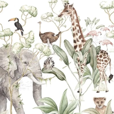 Baby behang Dekornik Savanna